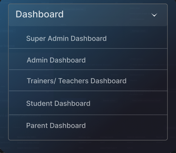 Centralized Dashboard